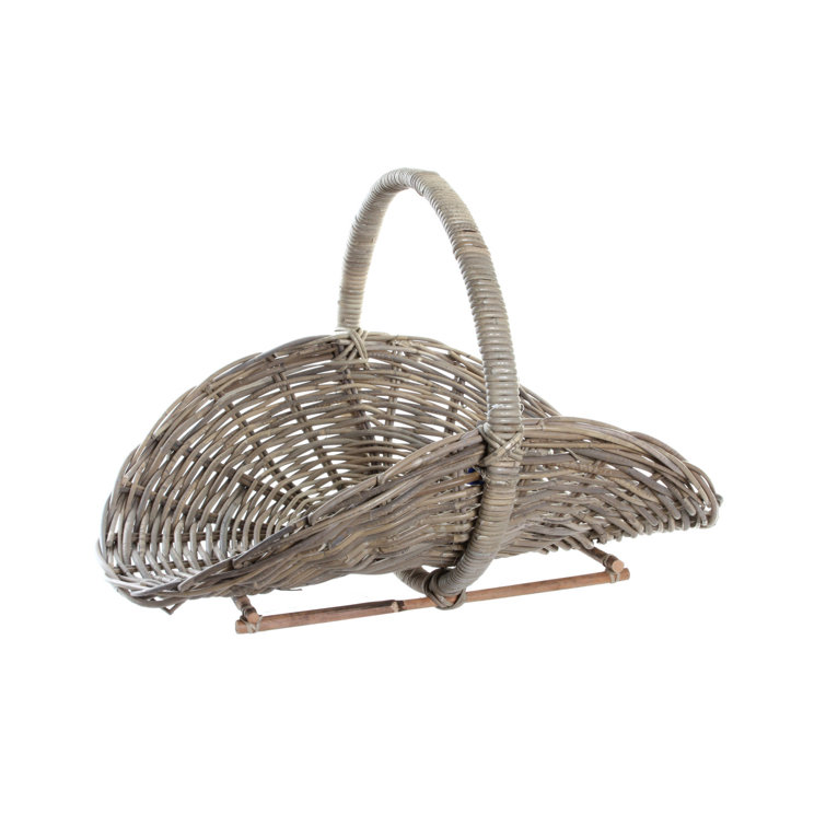 Bay Isle Home Firewood Rattan Basket Wayfair.co.uk